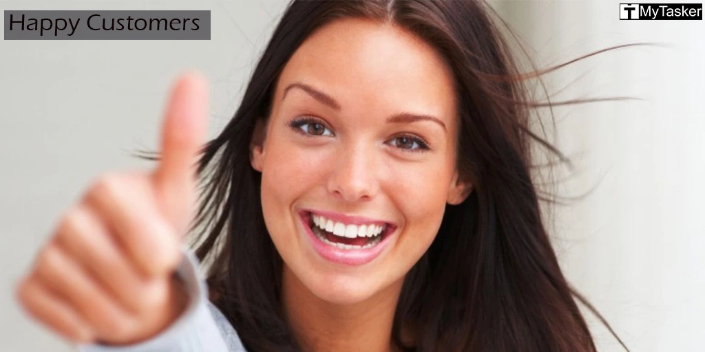 Happy customers benefiting from MyTasker virtual assistant services